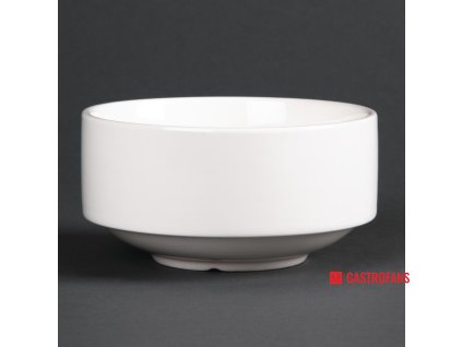 Lumina stohovatelné polévkové misky Fine China – 398ml 6 ks  Lumina Fine China