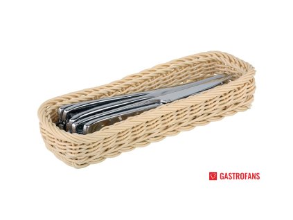 APS ratanový košík z polypropylenu obdélníkový APS