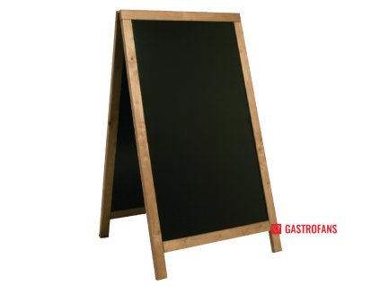 Securit pouliční tabule Duplo 1200 x 680mm teaková Securit