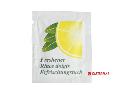 Osvěžující utěrka na ruce malá 1000 ks Plastico