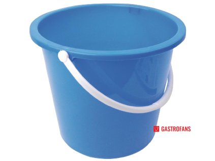 65929 jantex kulaty plastovy kbelik modry 10l