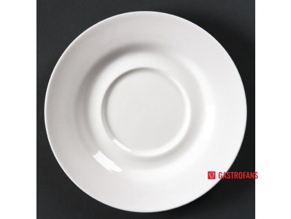 Lumina kulaté podšálky Fine China 156mm 6 ks Lumina Fine China