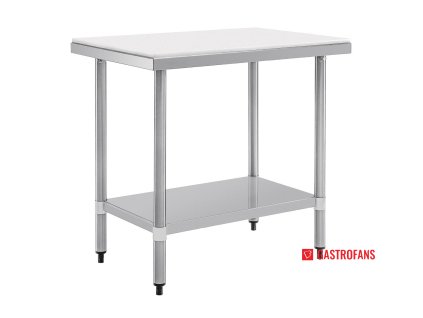 66865 vogue nerezovy stul s krajeci deskou 900mm