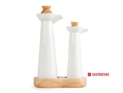 Olympia sada na ocet a olej Whiteware Olympia