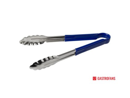 67498 vogue servirovaci kleste barevne rozlisene modre 290mm