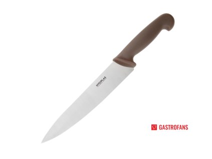 Hygiplas šéfkuchařský nůž hnědý 21,5cm Hygiplas