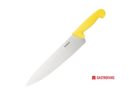 Hygiplas šéfkuchařský nůž žlutý 25,5cm Hygiplas