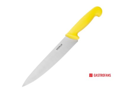 Hygiplas šéfkuchařský nůž žlutý 21,5cm  Hygiplas