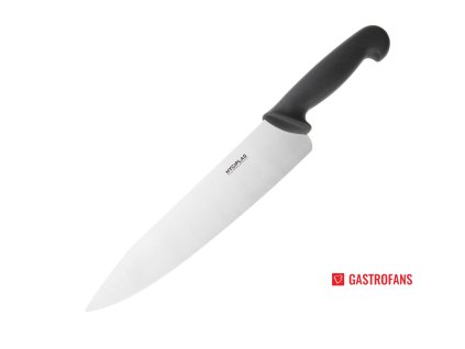Hygiplas šéfkuchařský nůž černý 25,5cm  Hygiplas
