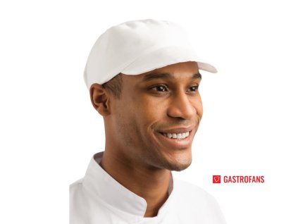 Whites pekařská čepice bílá Whites Chefs Clothing