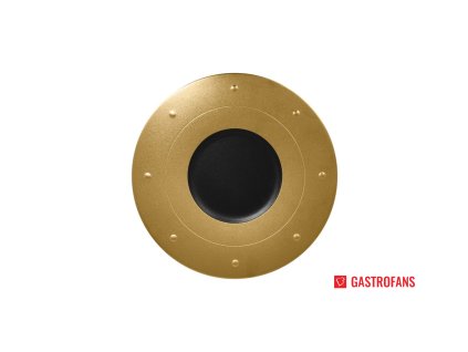 Metalfusion talíř kulatý pr. 31 cm, černo-zlatý
