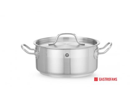 Kastrol s pokličkou, Profi Line, 2,8L, o200x(H)90mm  Hendi