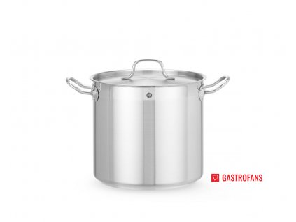 Vysoký hrnec s pokličkou, Profi Line, 10L, o240x(H)220mm  Hendi