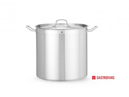 Vysoký hrnec s pokličkou, Profi Line, 37L, o360x(H)360mm  Hendi