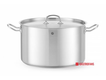 Střední hrnec s pokličkou, Kitchen Line, 15L, o320x(H)190mm  Hendi