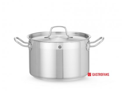Střední hrnec s pokličkou, Profi Line, 7L, o240x(H)150mm  Hendi