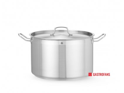 Střední hrnec s pokličkou, Profi Line, 23,5L, o360x(H)230mm  Hendi