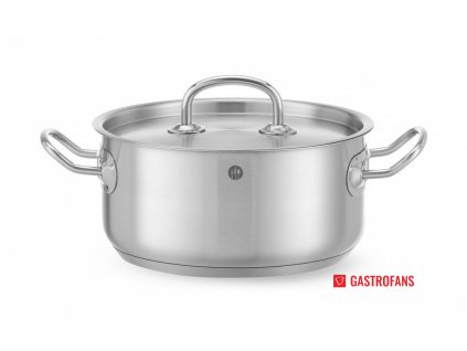 Kastrol s pokličkou, Kitchen Line, 2,9L, o200x(H)95mm  Hendi