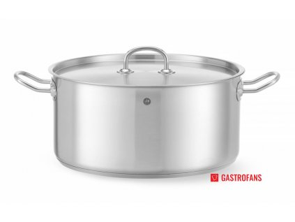 Kastrol s pokličkou, Kitchen Line, 12L, ø320x(H)150mm