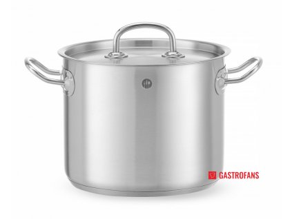 Vysoký hrnec s pokličkou, Kitchen Line, 5L, o200x(H)160mm  Hendi