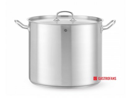 Vysoký hrnec s pokličkou, Kitchen Line, 21L, o320x(H)270mm  Hendi