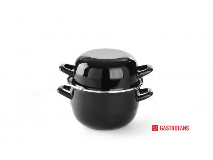 Hrnec na mušle - s poklicí, 2,3L, o200x(H)190mm  Hendi