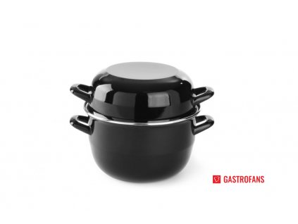 Hrnec na mušle - s poklicí, 3L, o220x(H)200mm  Hendi