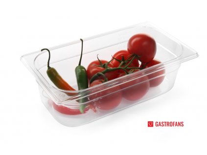 Gastronádoba 1/3 - PC - transparent - 2.5 L - 325x176x(H)65 mm