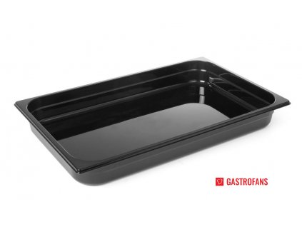 Gastronádoba 1/1, GN 1/1, 9L, Černá, 530x325x(H)65mm