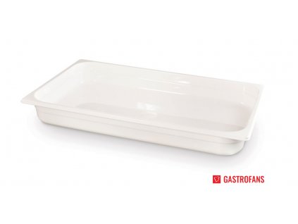 Gastronádoba 1/1, GN 1/1, 9L, Bílá, 530x325x(H)65mm