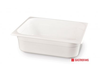 Gastronádoba 1/2, GN 1/2, 6,5L, Bílá, 325x265x(H)100mm