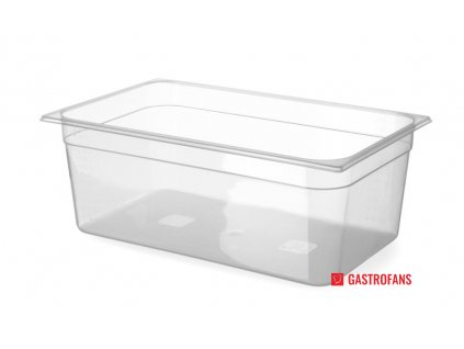 Gastronádoba 1/1 - PP - transparent - 28 L - 530x325x(H)200 mm
