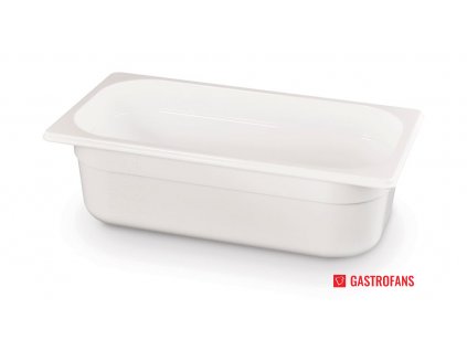 Gastronádoba 1/3, GN 1/3, 4L, Bílá, 325x176x(H)100mm