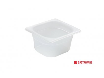 Gastronádob 1/6, GN 1/6, 1,6L, Průhledná, 176x162x(H)100mm