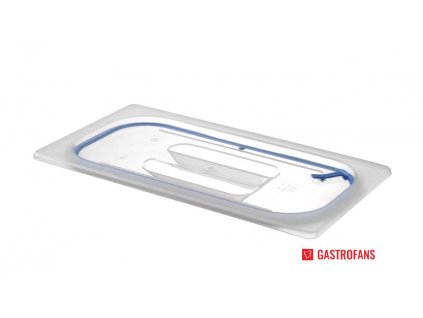 GN víko vzduchotěsné - PP - GN 1/3 - transparent - 325x176 mm