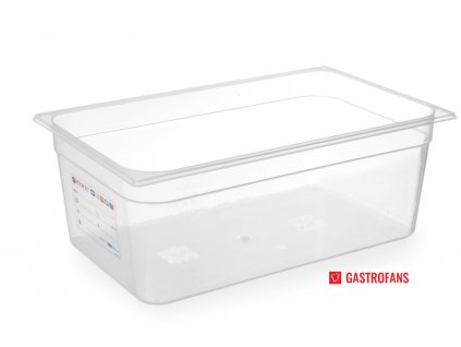 Zásobník GN 1/1 - HACCP - transparent - 14 L - 530x325x(H)100 mm