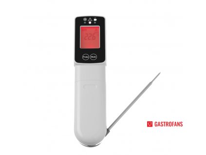 Infračervený teploměr se sondou - grey - -60/350˚C - 39x53x(H)158 mm