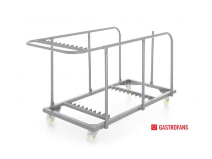 Vozík na stoly - 1800x850x(H)990 mm