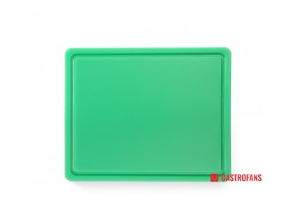 Krájecí deska HACCP GN 1/2, GN 1/2, Zelená, 325x265mm Hendi