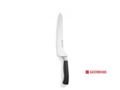Nůž na chléb, Profi Line, zahnutý, Černá, (L)340mm