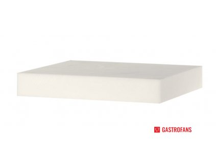 Poylethylenový řeznický blok - blok - white - 500x400x(H)80 mm