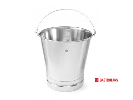 Vědro se zesíleným dnem, 10L, o280x(H)265mm  Hendi