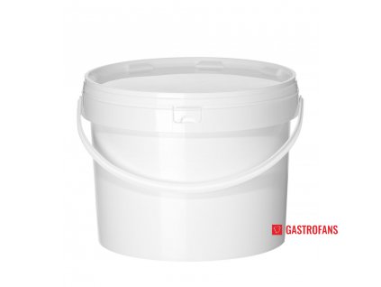 Vědro, 11,5L, Bílá, o300x(H)230mm  Hendi