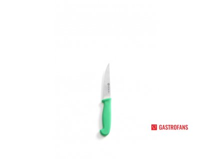 Univerzální nůž s vroubkovanou čepelí, vroubkovaný, Zelená, 20,5 cm