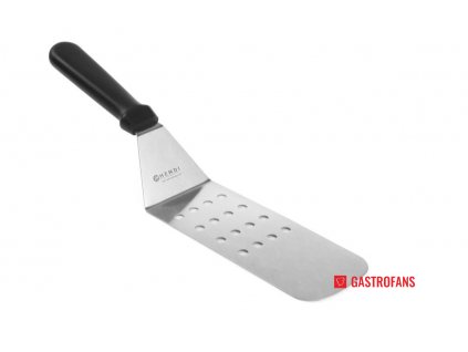 Obracečka flexibilní, perforovaná - black - 370x73 mm
