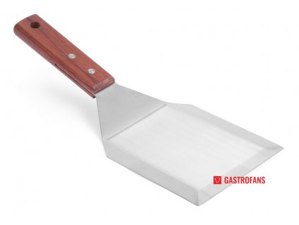 Obracečka na hamburger - wooddark - 305x150 mm