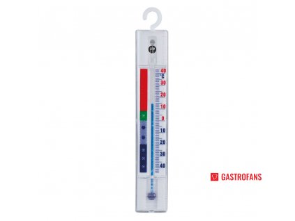 Teploměr do chladničky, -40/40˚C, 150x23x(H)9mm Hendi
