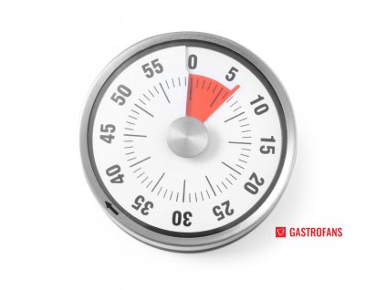 Analogový kuchyňský minutník, o80x(H)30mm  Hendi