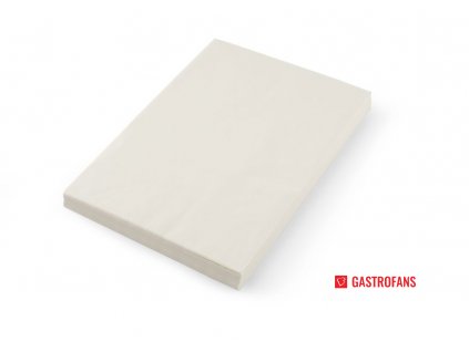 Pergamenový papír na hranolky a občerstvení, neutrální, 500 ks., 263x380mm