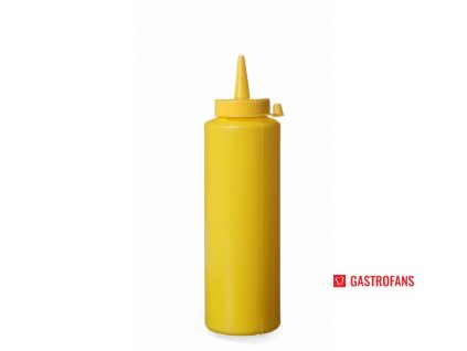 Dávkovací lahve, 0,2L, Žlutá, ø50x(H)185mm